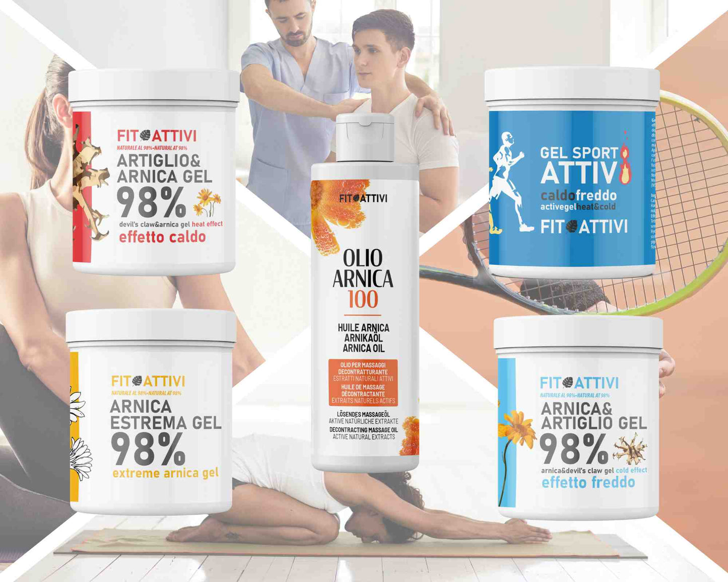 Kit di Prova con 5 prodotti Fitoattivi