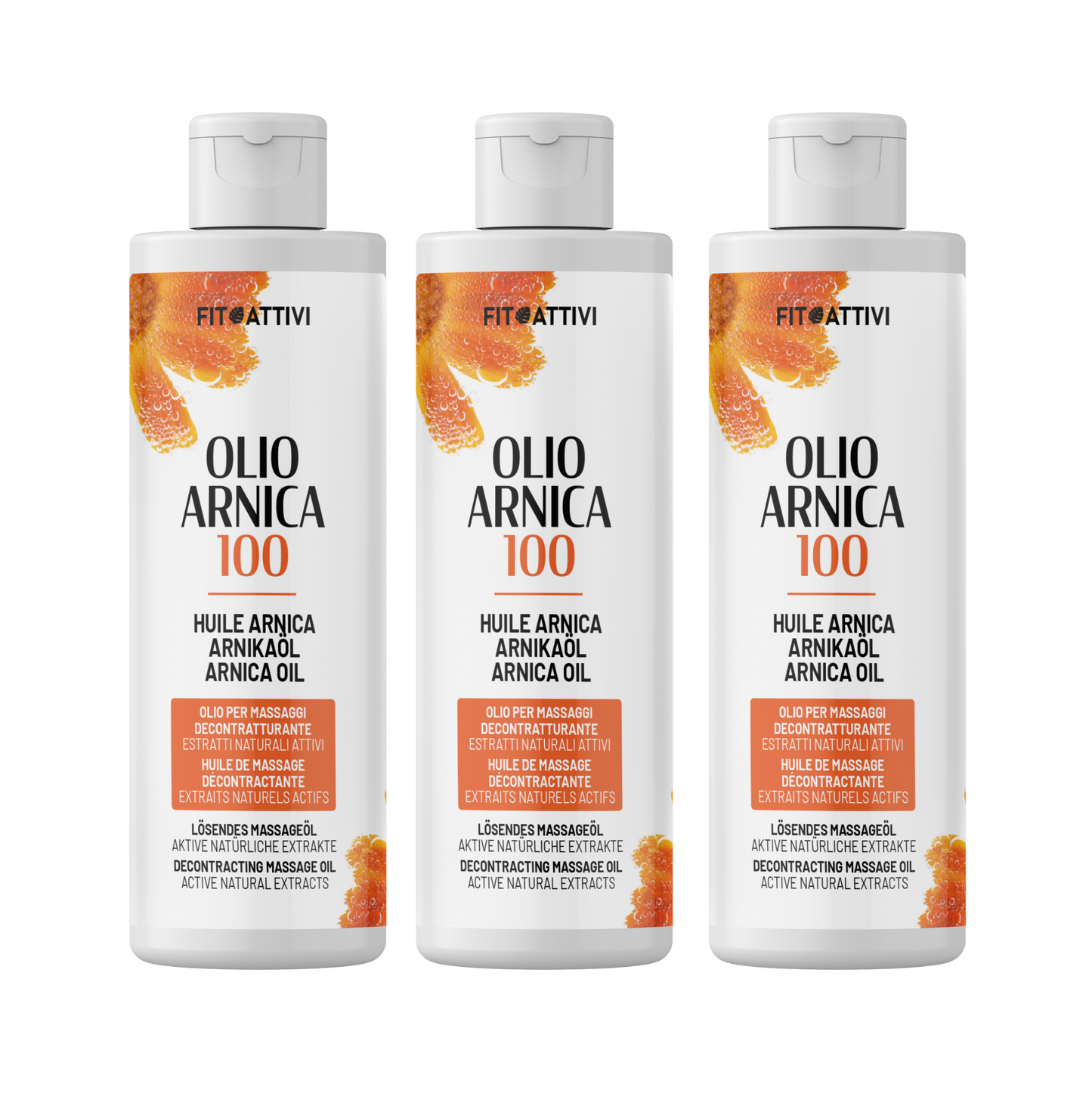 Olio Arnica Massaggi Sport e Relax 3x250ml