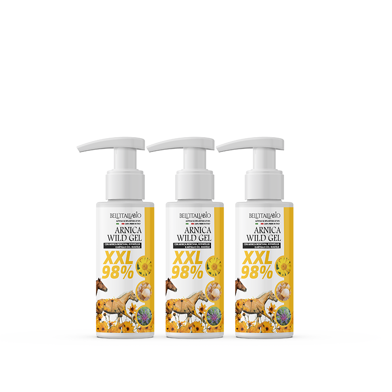 Arnica Wild XXL 98% Gel Naturale 3x100ml