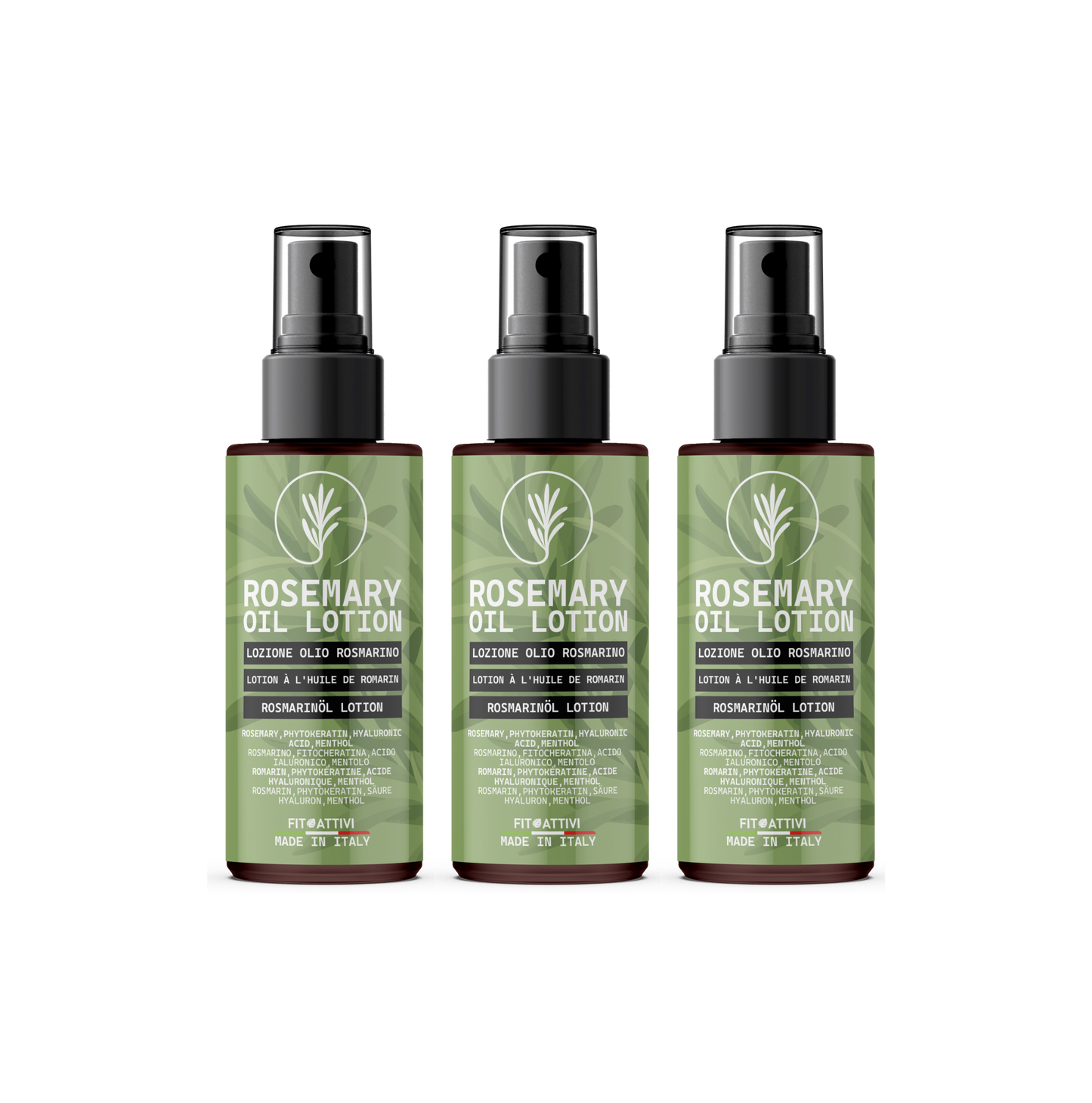 Lozione Olio Rosmarino 3x100ml