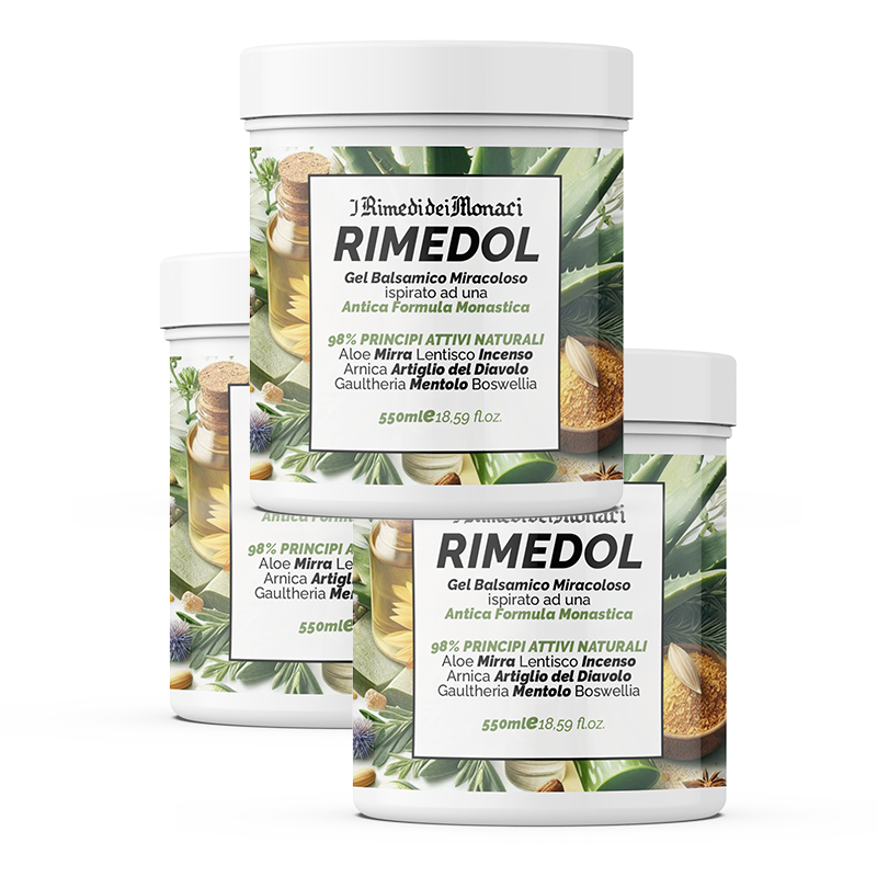 Rimedol Gel Balsamico Naturale 3x550ml