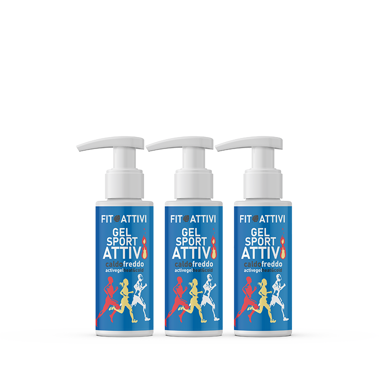 Gel Sport Effetto Caldo e Freddo 3x100ml