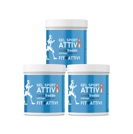Gel Sport Effetto Caldo e Freddo 3x550ml