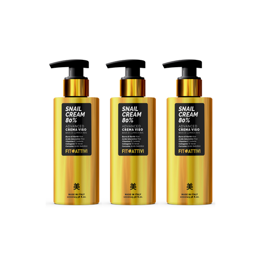 Crema Viso Bava di Lumaca 80% 3x100ml