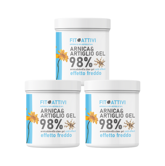 Arnica&Artiglio Effetto Freddo 98% Gel 3x550ml
