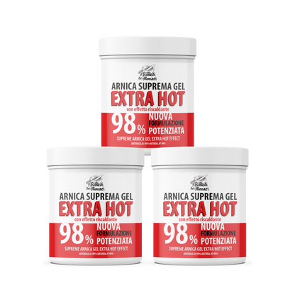 Arnica Effetto Caldo 98% Gel 3x550ml