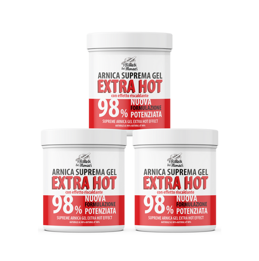 Arnica Effetto Caldo 98% Gel 3x550ml