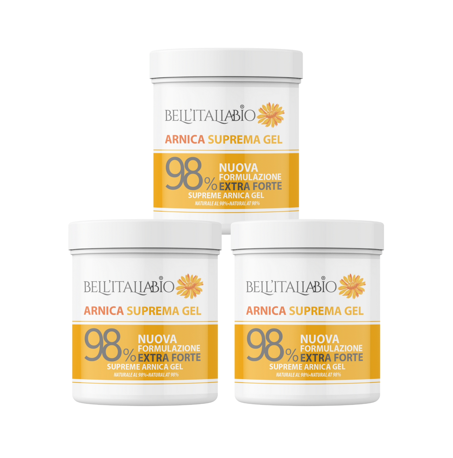 Arnica Suprema 98% Gel 3x550ml