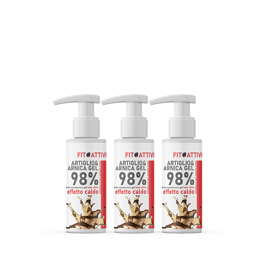 Artiglio&Arnica Effetto Caldo 98% Gel 3x100ml