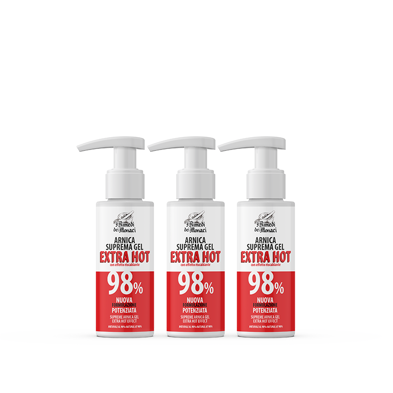 Arnica Effetto Caldo 98% Gel 3x100ml