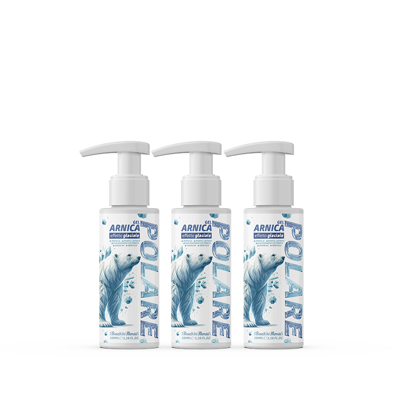 Arnica Polare Gel con Effetto Glaciale 3x100ml